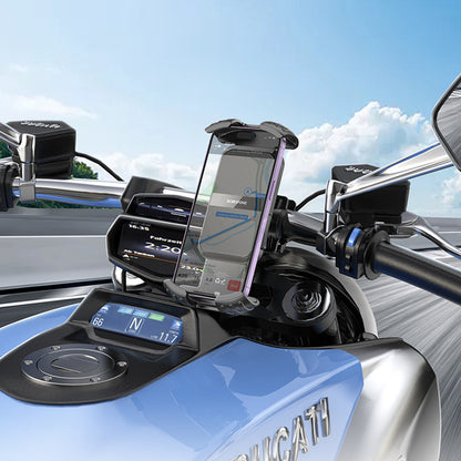 Supporto Bicicletta Borofone BH105 Basalt, 4.7inch - 7inch, Nero