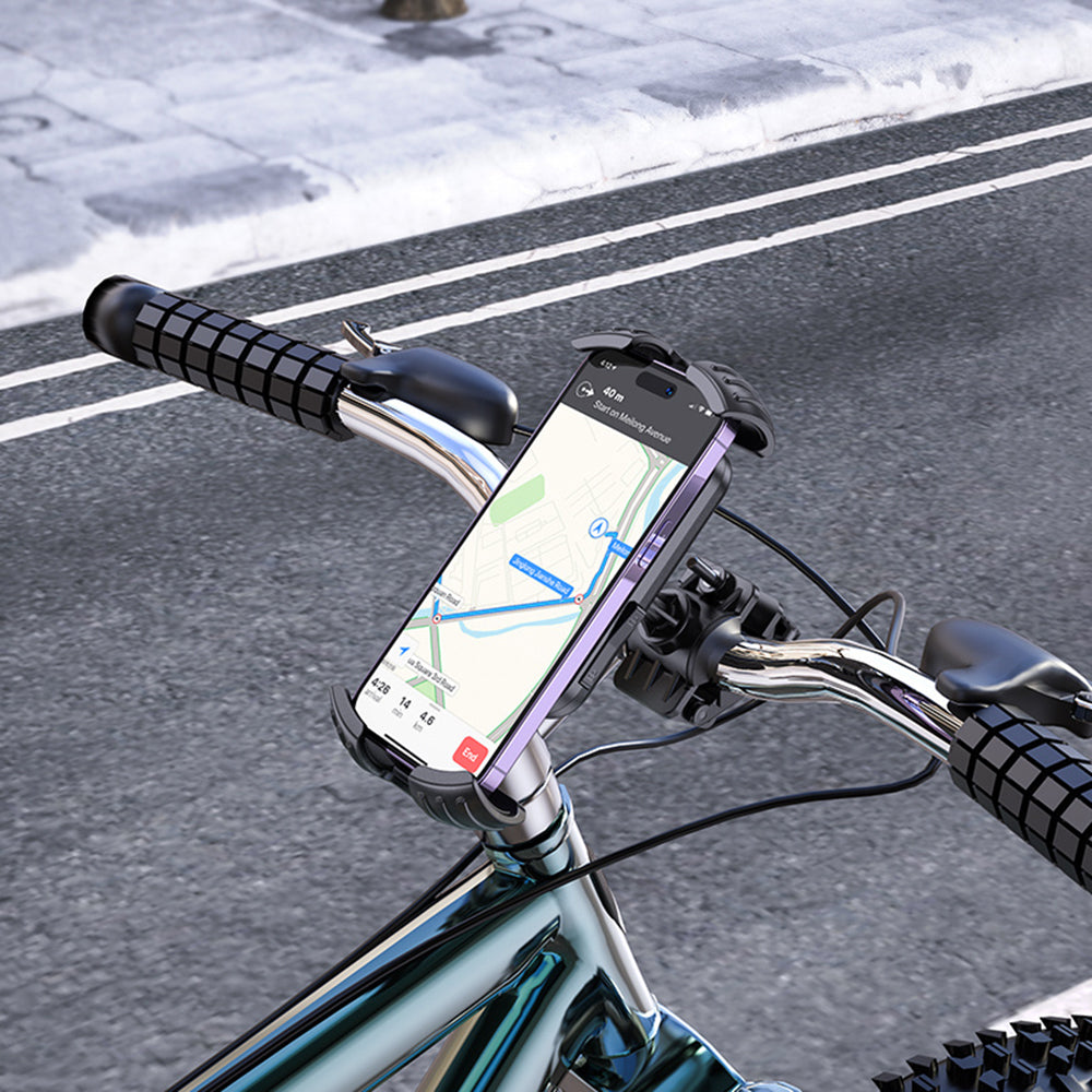 Supporto Bicicletta Borofone BH105 Basalt, 4.7inch - 7inch, Nero