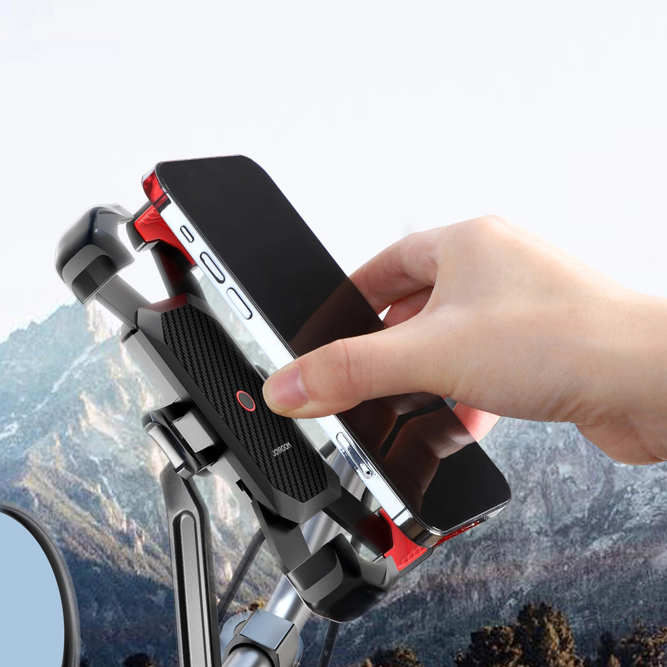 Joyroom JR-ZS288-m Bicycle Holder, 4.7inch - 7inch, Black