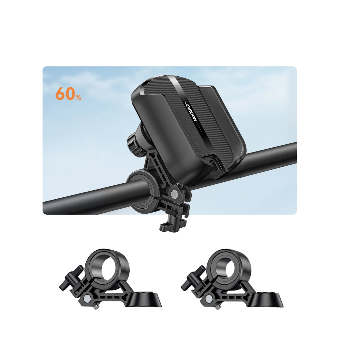 Supporto Bicicletta Motocicletta Joyroom JR-ZS431, 4.7inch - 7inch, Nero