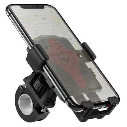HOCO CA73 Bicycle Motorcycle Mount, 4.5inch - 7inch, Black Red