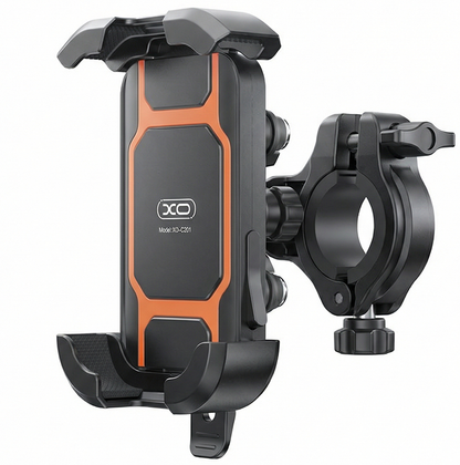 Supporto Bicicletta Motocicletta XO Design C201, 4.5 pollici - 7 pollici, Nero Arancione
