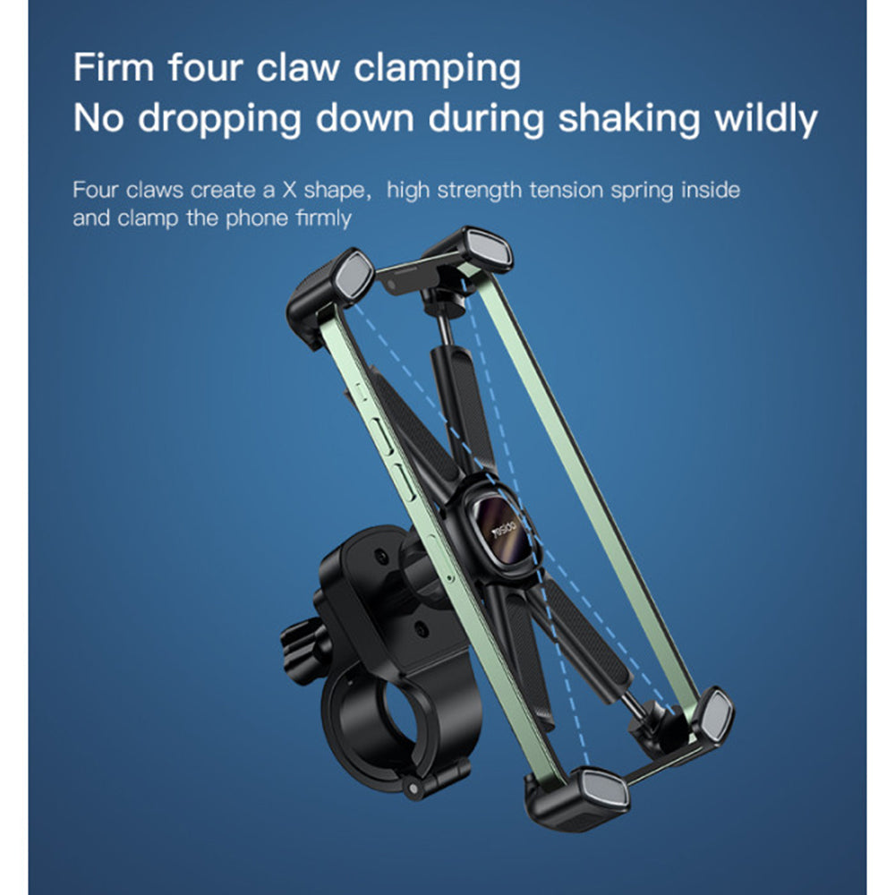 Supporto Bicicletta Yesido C191, 4.5inch - 6.8inch, Nero