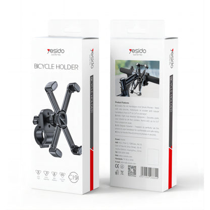 Supporto Bicicletta Yesido C191, 4.5inch - 6.8inch, Nero