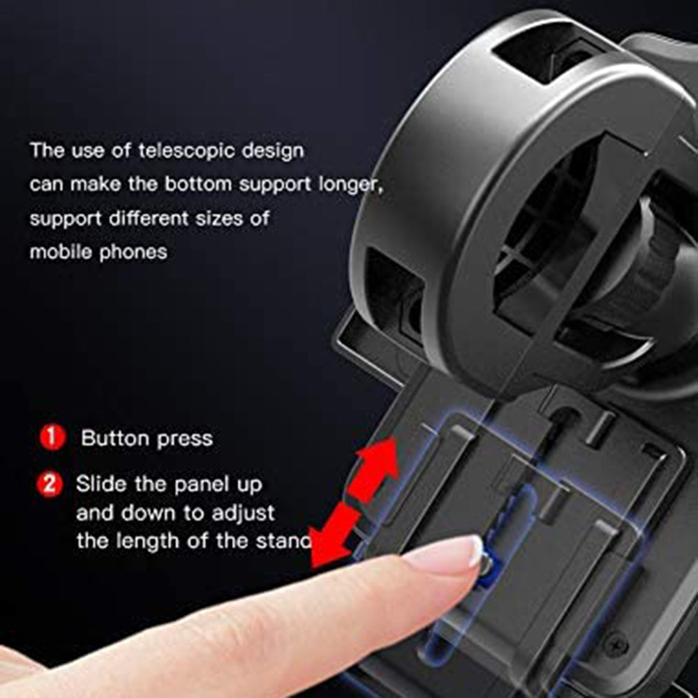 Supporto per Bicicletta Yesido C94, 4inch - 6.5inch, Nero