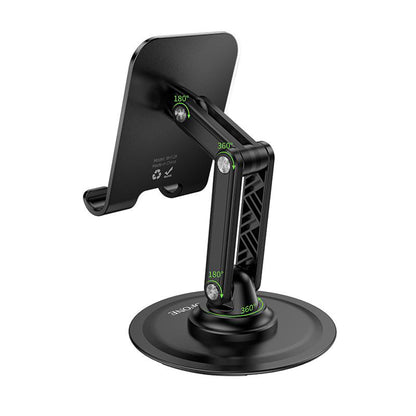 Supporto da Scrivania Borofone BH128 Admirado, 4.5 pollici - 7 pollici, Nero