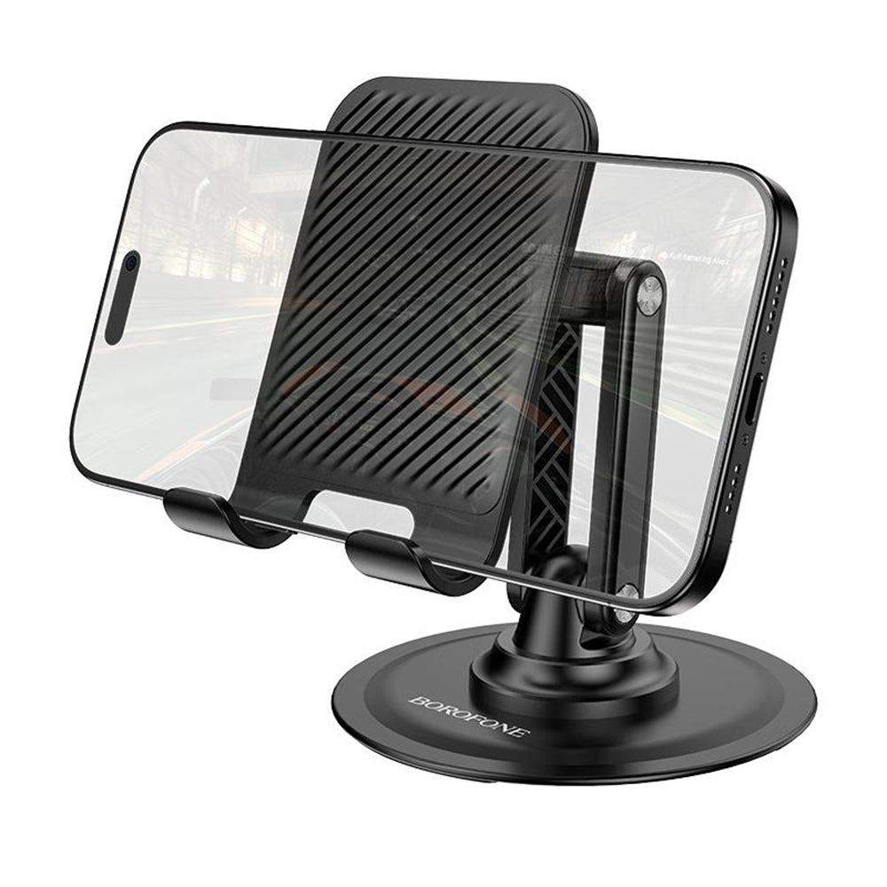 Supporto da Scrivania Borofone BH128 Admirado, 4.5 pollici - 7 pollici, Nero