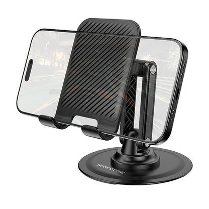 Supporto da Scrivania Borofone BH128 Admirado, 4.5 pollici - 7 pollici, Nero