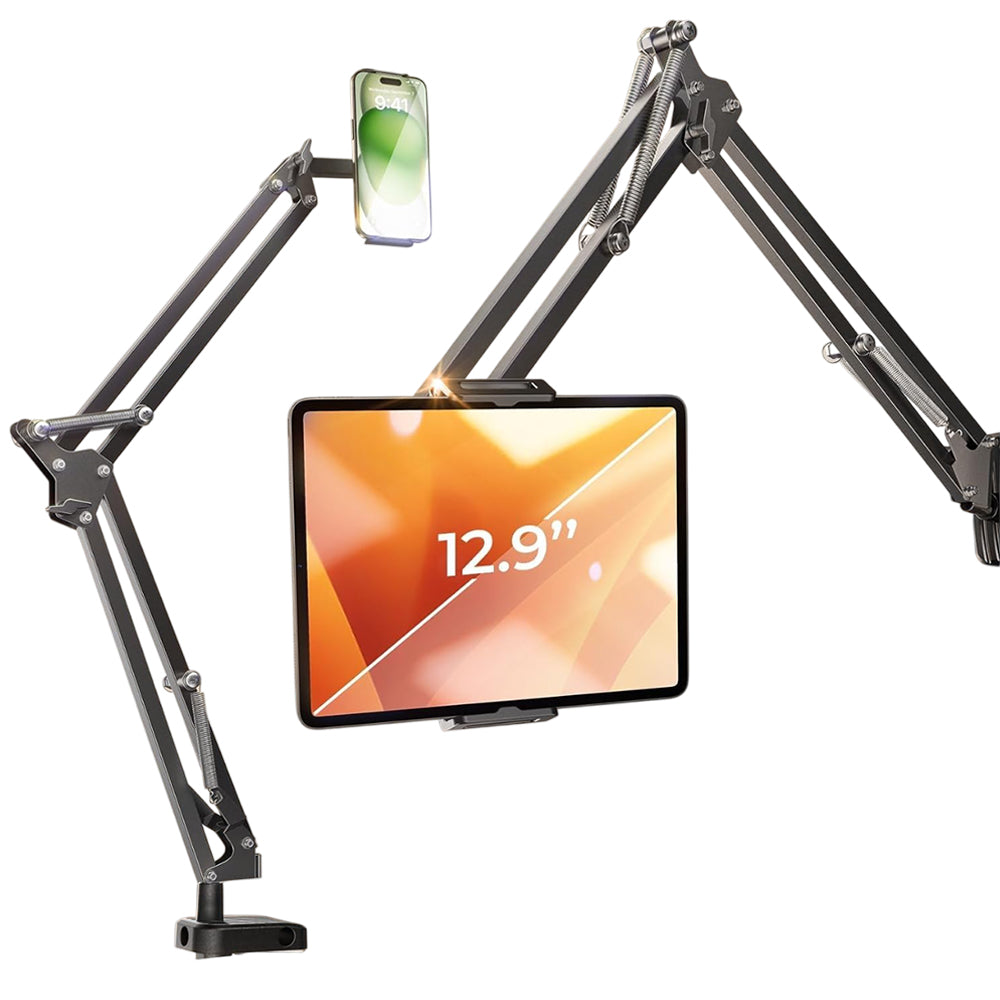 Supporto da scrivania Lisen per telefono / tablet, 4.7inch - 12.9inch, Nero YL0223060007