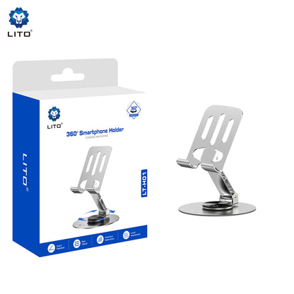 Supporto da scrivania Lito LT-H01, Universale, Grigio