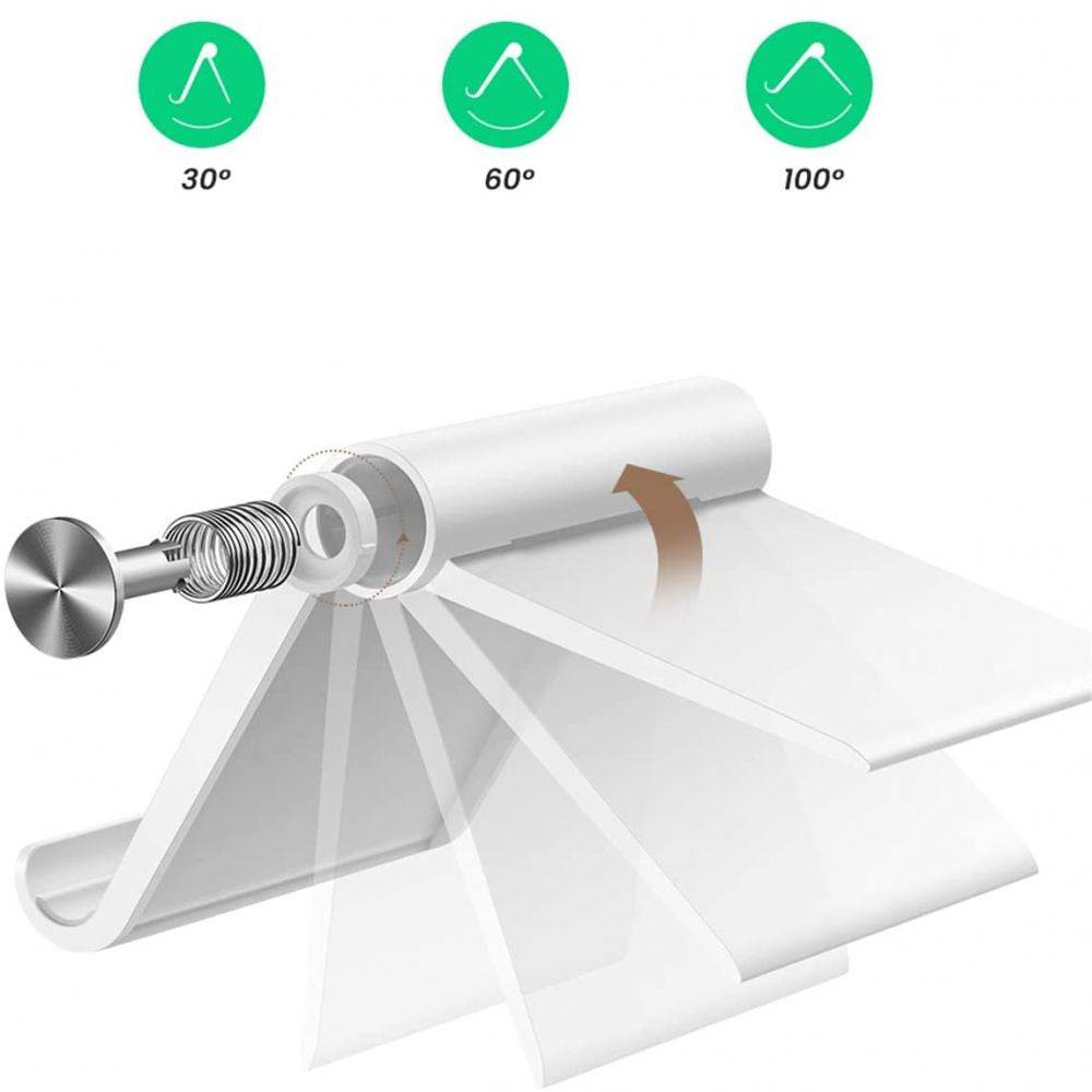 Supporto da scrivania Techsuit ABS-BK1, 4 pollici - 7.9 pollici, Nero