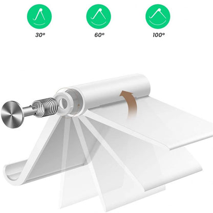 Supporto da scrivania Techsuit ABS-BK1, 4 pollici - 7.9 pollici, Nero