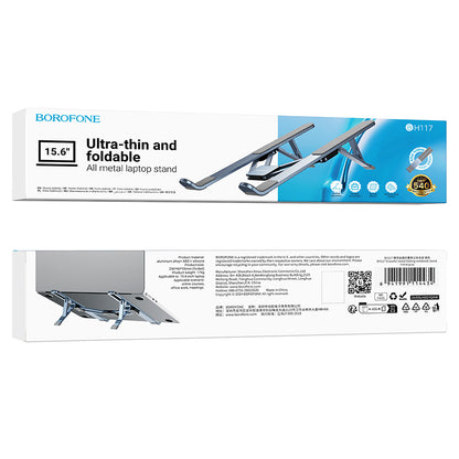Supporto Borofone BH117 Graceful per Laptop max. 15.6 pollici, Grigio