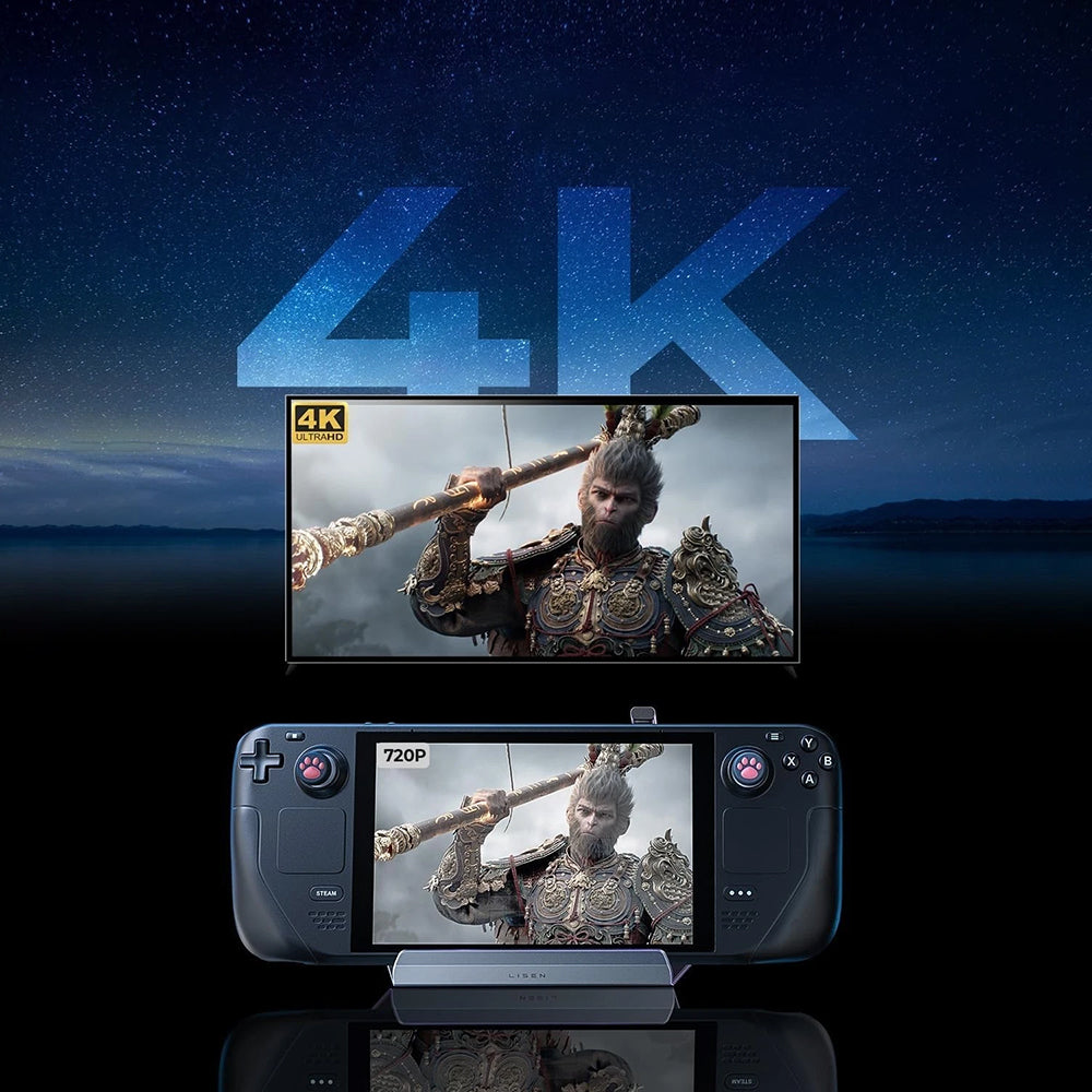 Hub Supporto con Cooler Lisen S1 per Console ROG / Lenovo / Razer / Aya / Logitech / Onexplayer Series, Nero YL0423110005