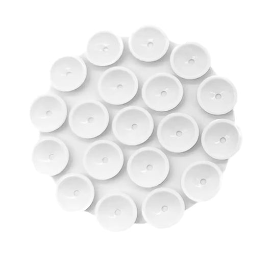 Supporto con Ventose Techsuit SW-CUP, Bianco