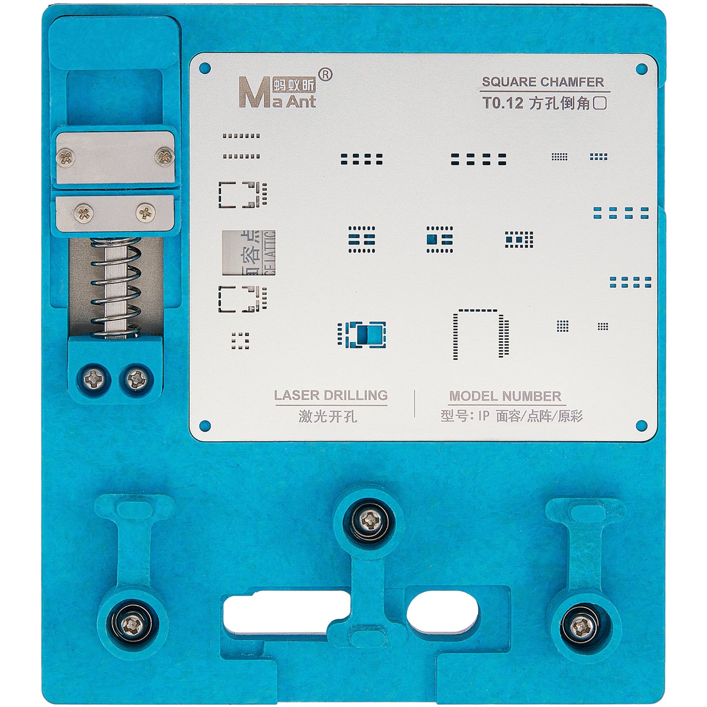 Supporto di Lavoro Reballing MaAnt MR-01 per Apple iPhone X - Serie 16
