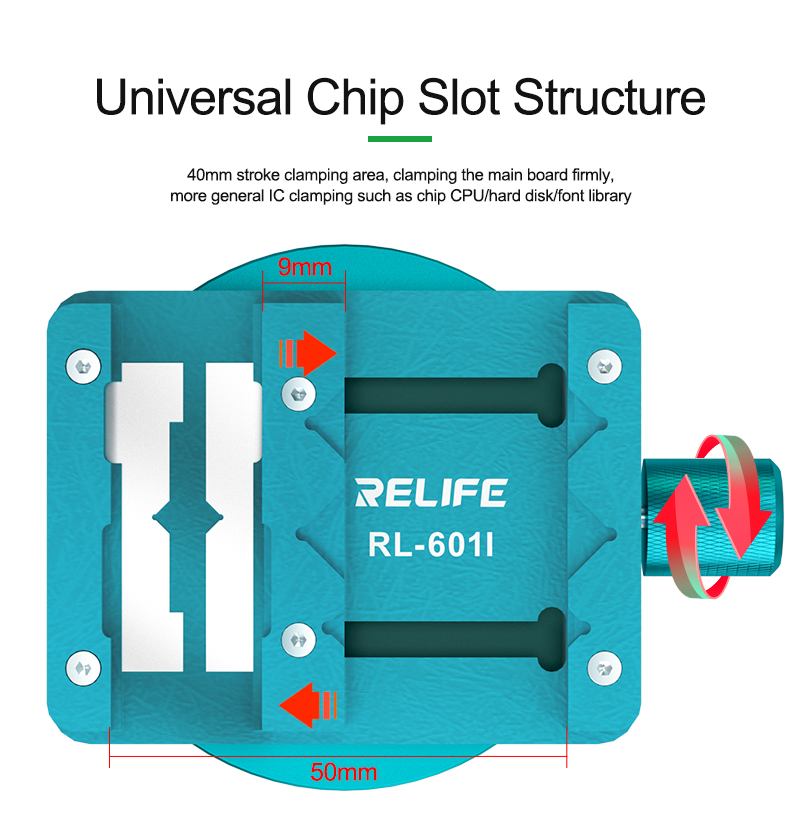 Supporto di Lavoro PCB Relife RL-601I