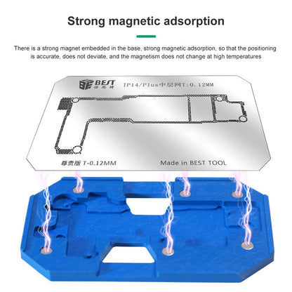 Supporto di Lavoro Reballing Best BST-084 per Apple iPhone 14 Series