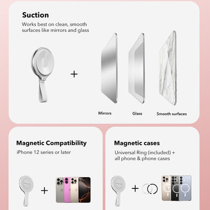 Supporto Anello ESR HaloLock, Bianco