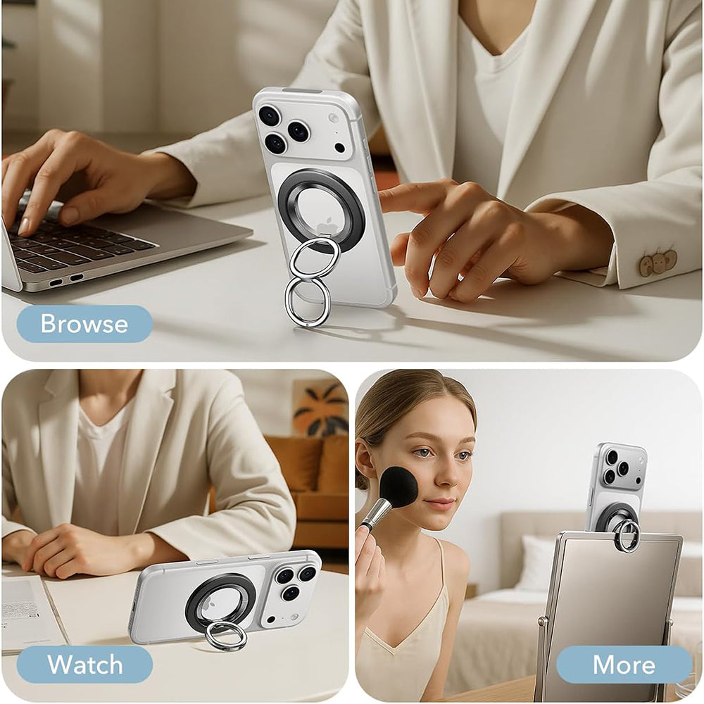 Supporto Anello ESR HaloLock, Nero