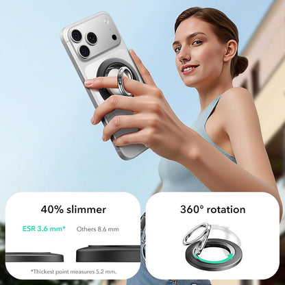 Supporto Anello ESR HaloLock, Nero