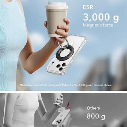 Supporto Anello ESR HaloLock, Nero