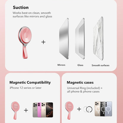 Supporto ad Anello ESR HaloLock, Rosa