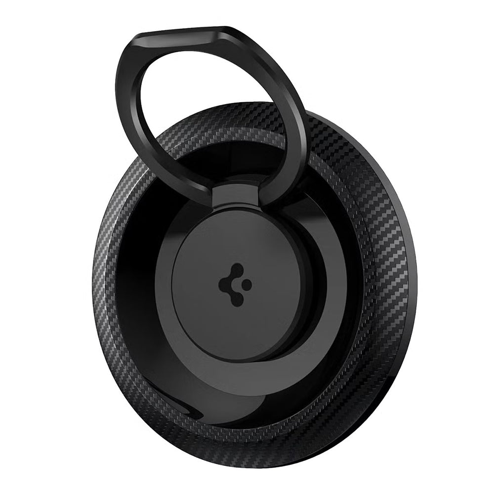Supporto Anello Spigen O-Mag OM100 Carbon, Universale, Nero AMP05505