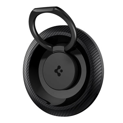 Supporto Anello Spigen O-Mag OM100 Carbon, Universale, Nero AMP05505