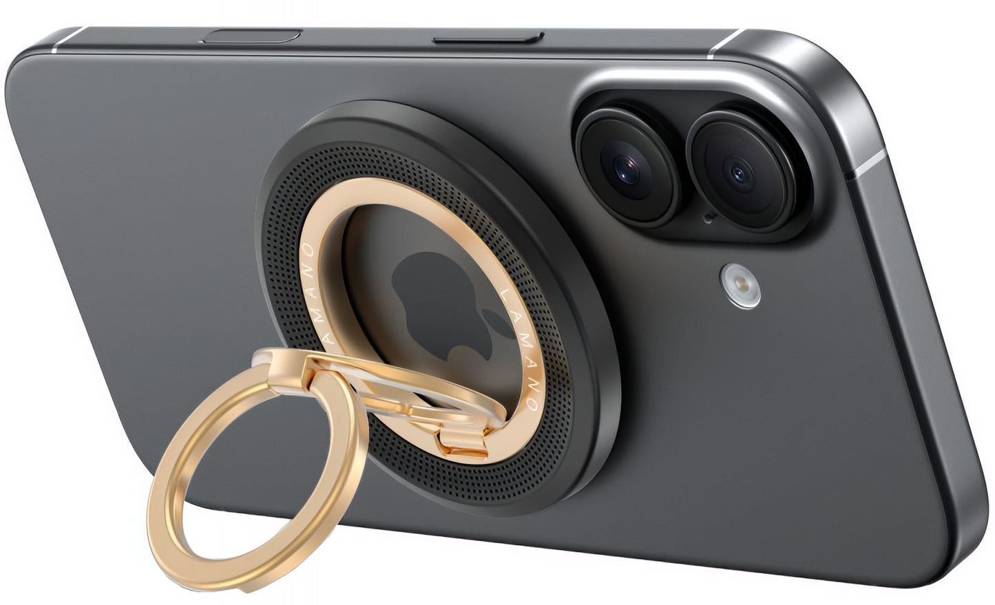 Supporto Anello Tech-Protect MMR700 Lamano, Universale, Nero Dorato