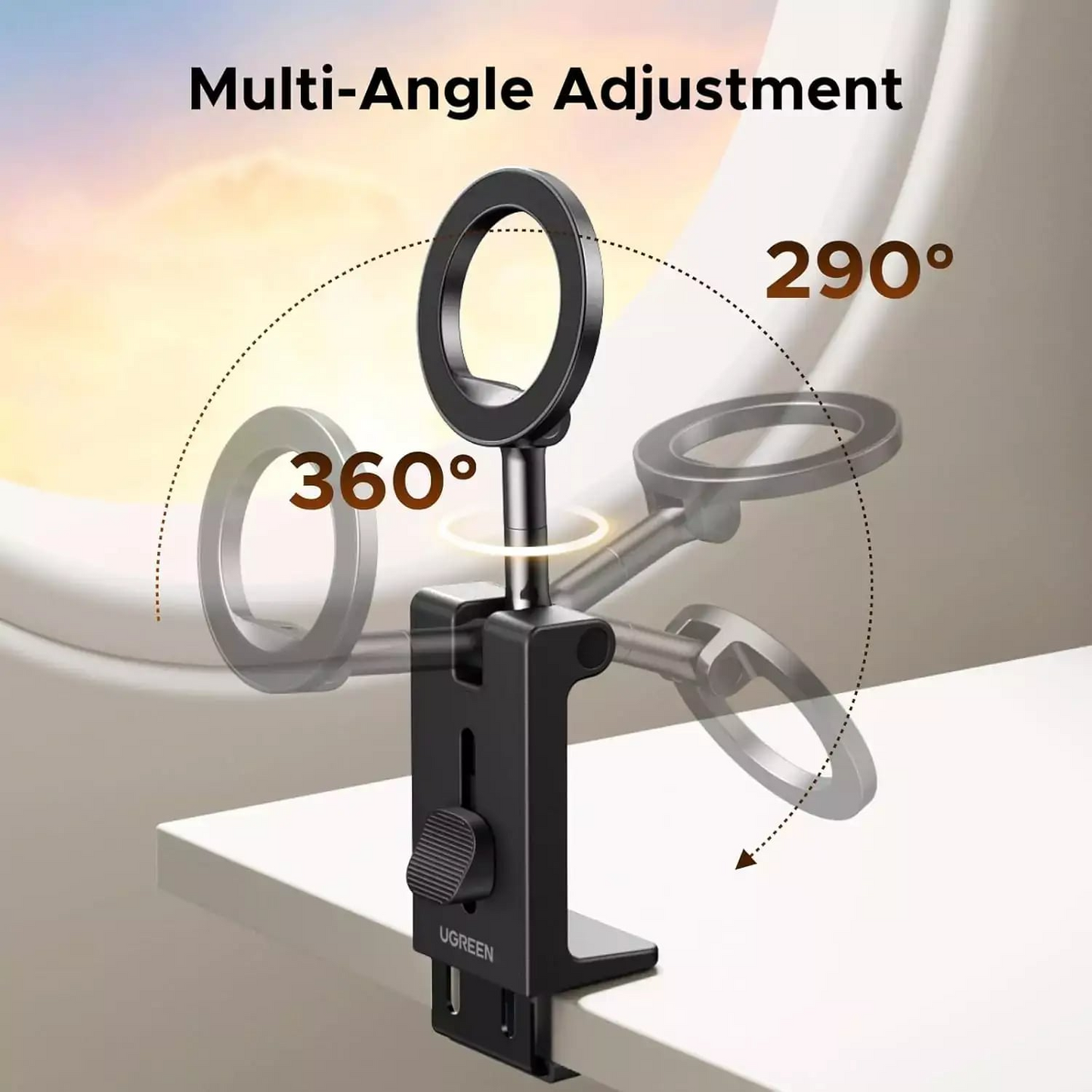 Supporto Magnetico UGREEN LP863, Universale, Nero