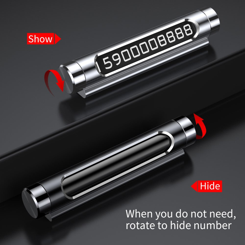 Supporto per Numero di Telefono Auto Baseus ACNUM-01