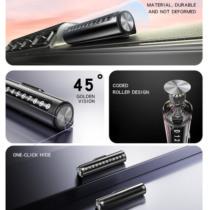 Supporto per Numero di Telefono Auto Yesido C202, Nero