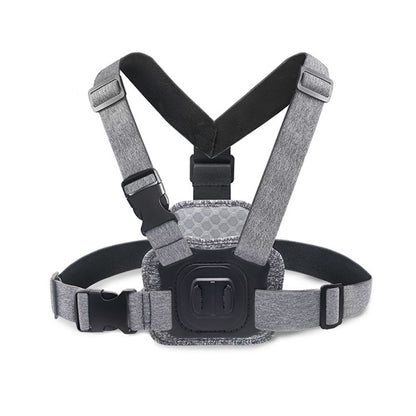 Supporto Petto Camera Sport Techsuit JX-002 per Serie GoPro, Grigio