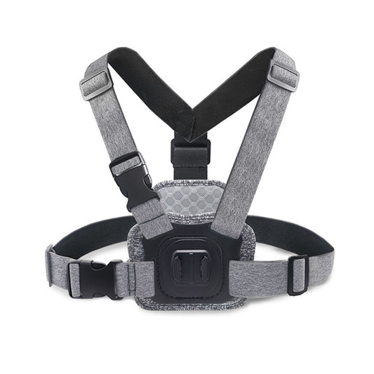 Supporto Petto Camera Sport Techsuit JX-002 per Serie GoPro, Grigio