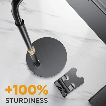 Supporto da scrivania Lisen per Telefono / Tablet, 4.7inch - 12.9inch, Nero YL0420050002