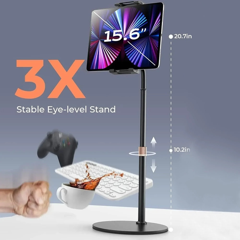 Supporto da scrivania Lisen per Telefono / Tablet, 4.7inch - 12.9inch, Nero YL0420050002