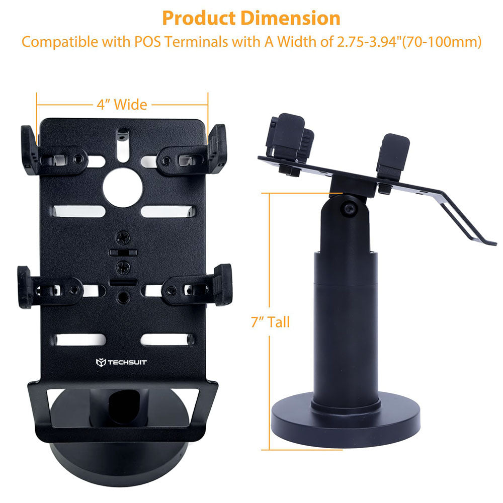 Supporto POS Techsuit PayNest POS1, Nero