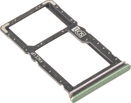 SIM Card Holder Motorola Moto G55, Green (Smoky Green), Service Pack S948E40608