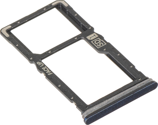 Supporto SIM - Card Motorola Moto G54, Blu scuro (Midnight Blue), Service Pack S948D92664