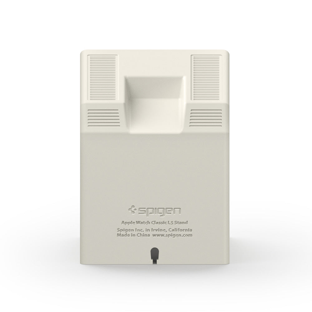 Supporto Spigen Classic LS per Caricatore Wireless Apple Watch Series, Crema AMP11668