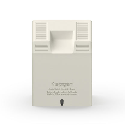 Supporto Spigen Classic LS per Caricatore Wireless Apple Watch Series, Crema AMP11668