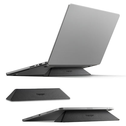 Supporto Spigen Slim Fold LD201-S6 per Laptop max. 14 pollici, Nero AMP11115