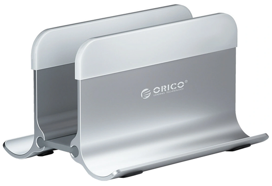 Supporto verticale Orico NPB2 per laptop con spessore di 40 mm, argento