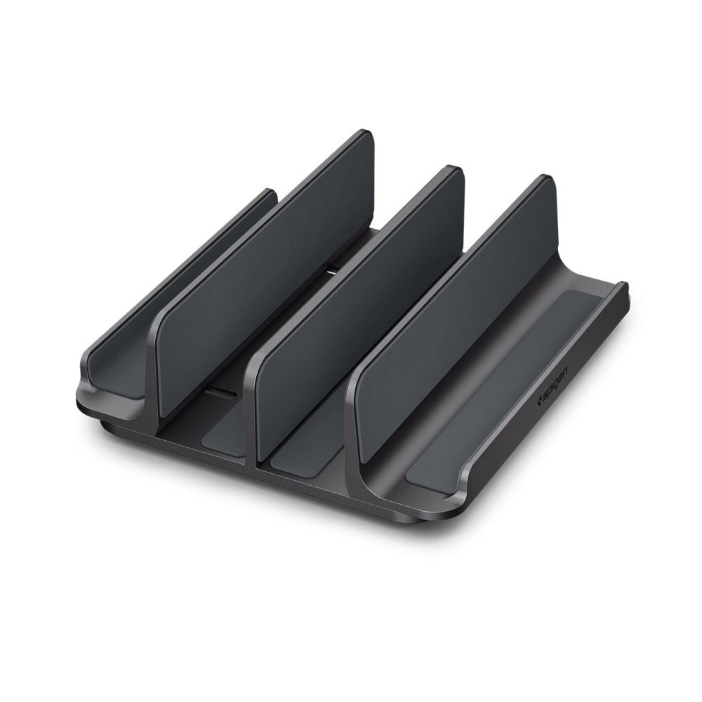 Supporto Verticale Spigen LD208S4 Two per Laptop con spessore 14mm - 27mm, Grigio