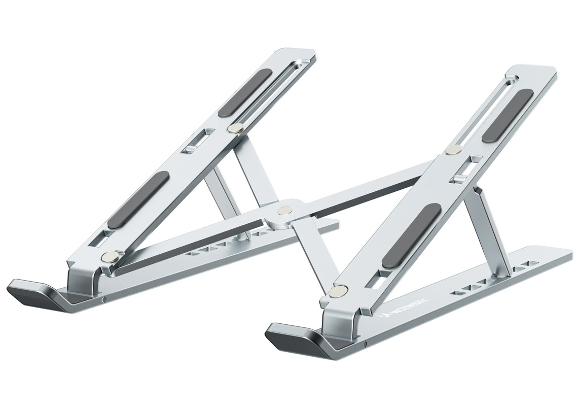 Supporto WZK WDCX-X8S per Laptop 10 pollici - 16 pollici, Argento