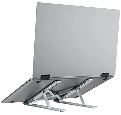 Supporto WZK WDCX-X8S per Laptop 10 pollici - 16 pollici, Argento