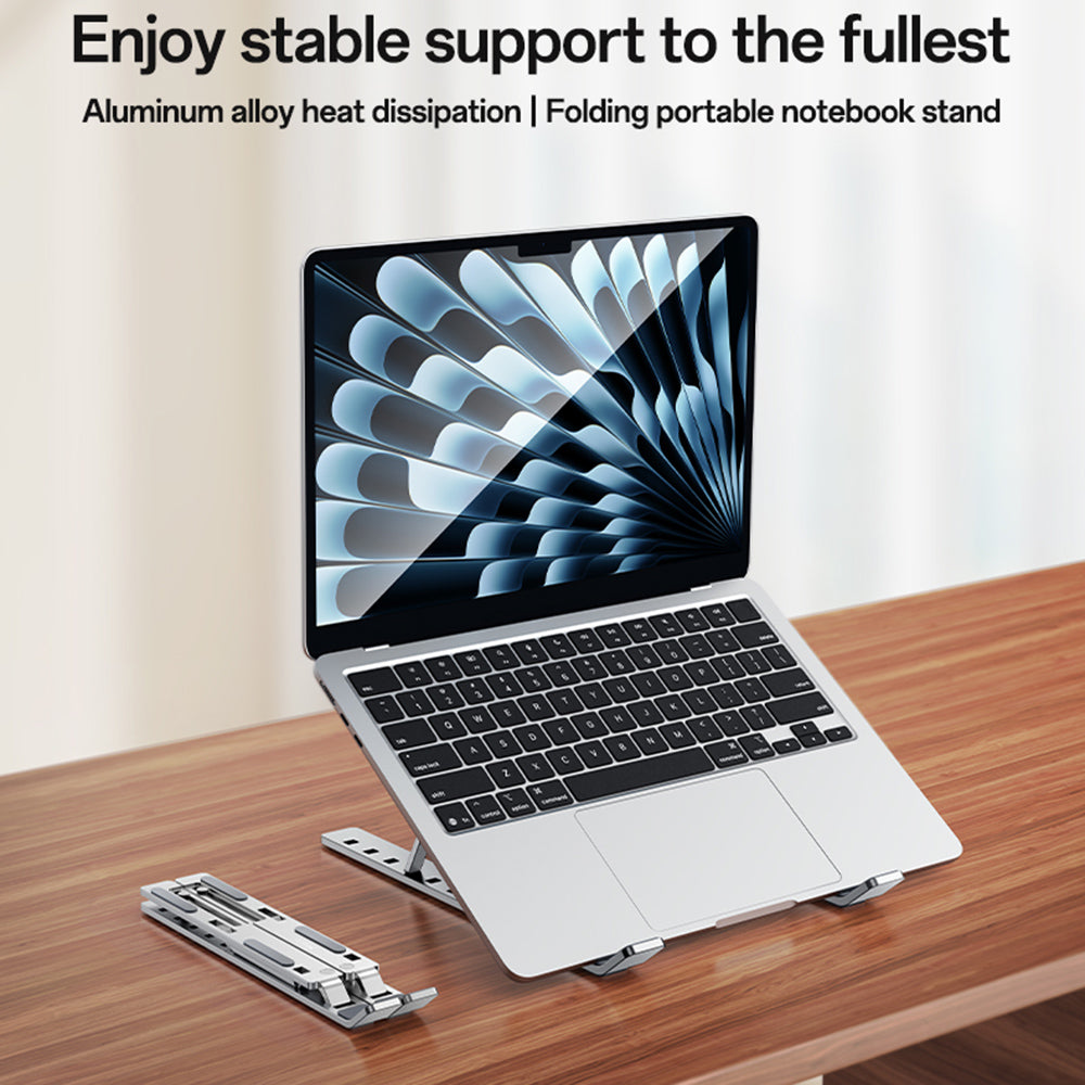 Supporto Yesido LP07 per Laptop da 13 pollici a 20 pollici, Argento