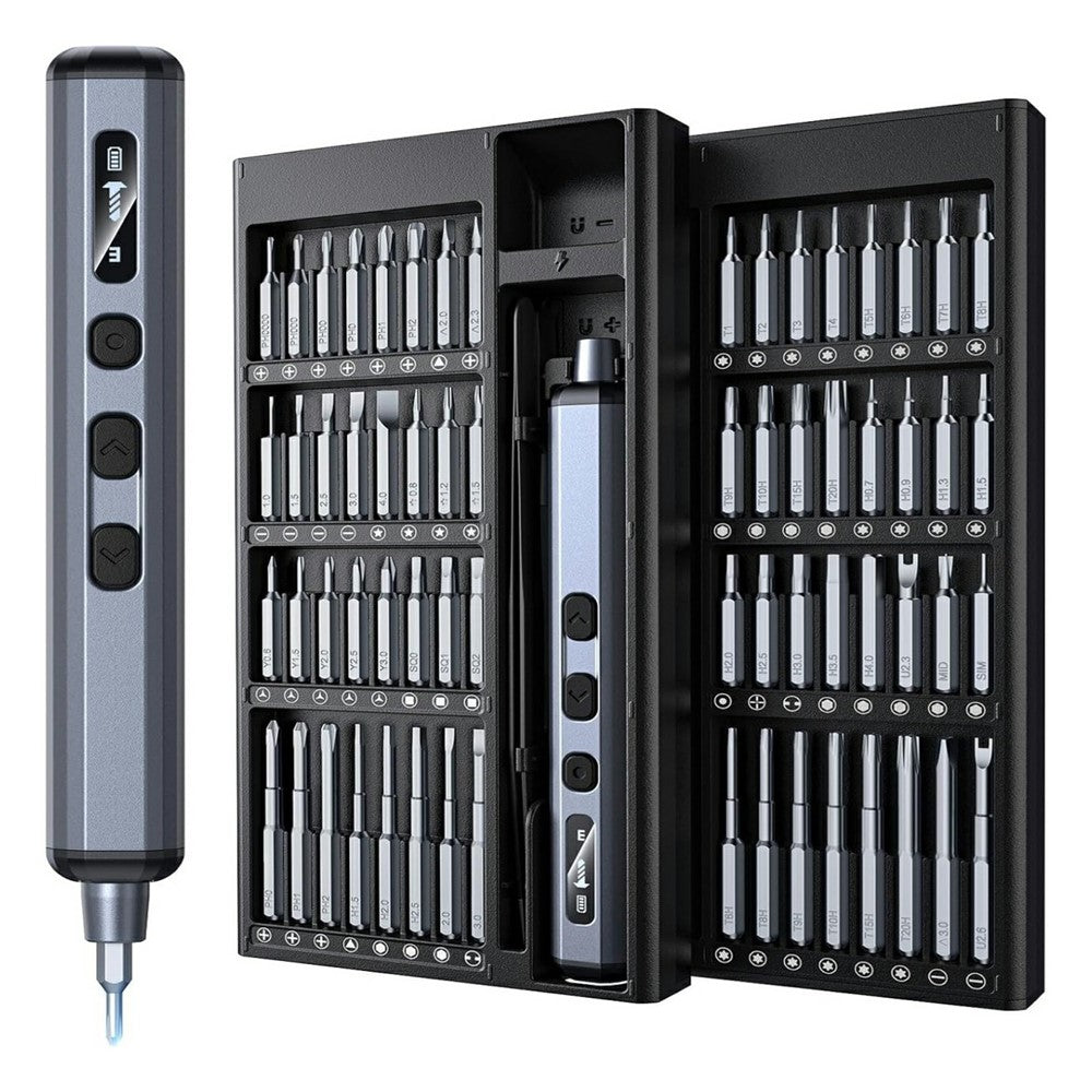 Cacciavite Elettrico Axth, 76in1, Grigio
