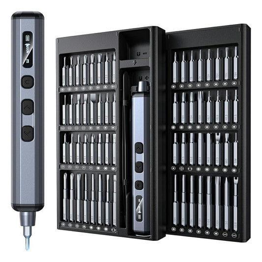 Cacciavite Elettrico Axth, 76in1, Grigio